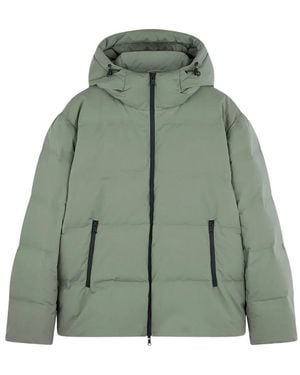 Paul & Shark Typhoon Platinum Heat Sealed Seams Down Jacket - Green