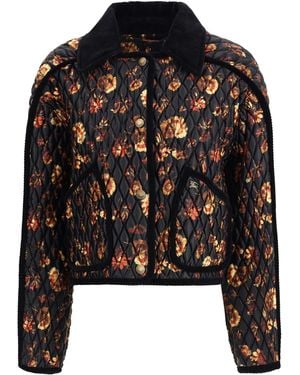 Burberry Quilted Jacket "Floriston" - Black