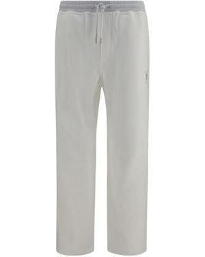 Brunello Cucinelli Cotton Trousers - Grey