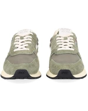 Autry Reelwind Low Sneakers Nylon Sneakers - Natural