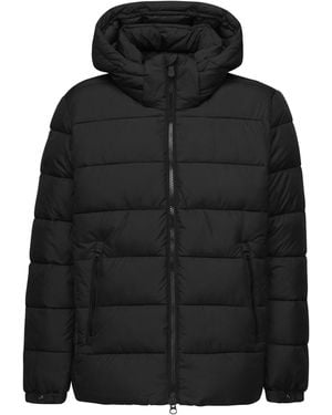 Save The Duck Boris Padded Down Jacket With Hood - Black