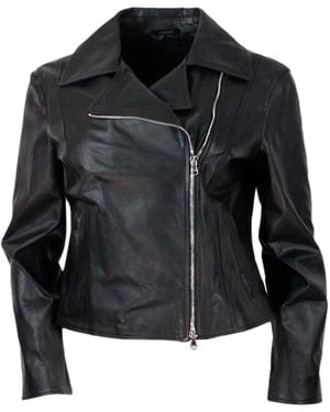 Barba Napoli Studded Jacket - Black