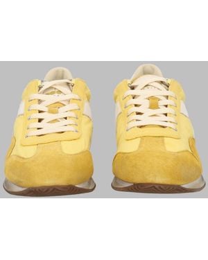 Diadora Sneakers Equipe Vela Sw Leather Sneakers - Metallic