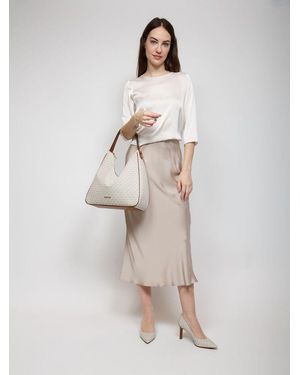 Michael Kors Shoulder Bag Polyvinyl Chloride Shoulder-Bags - Natural