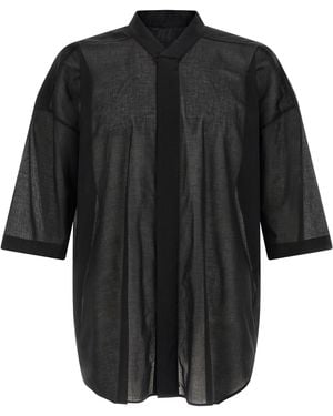 Rick Owens Cotton Blouse - Black