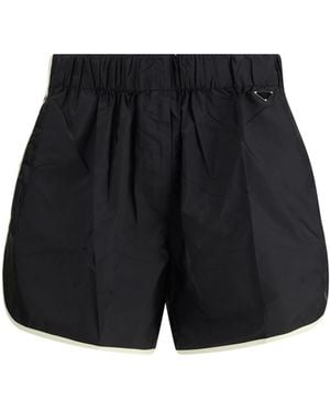 Prada Lightweight Re-Nylon Shorts Recycled Polyamide Bermuda - Black
