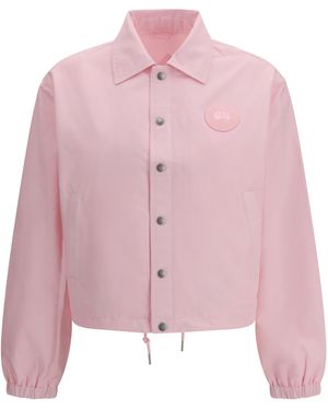 Canada Goose Regency Jacket With Tonal Label Bloom - Pink