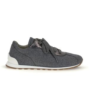 Brunello Cucinelli Pair Of Sneakers - White
