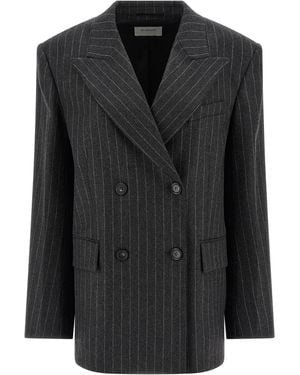 Sportmax Virgin Wool Blazer - Black