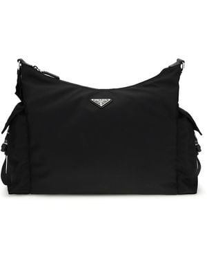 Prada Explorer Shoulder Bag - Black
