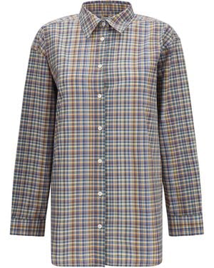 TOTEME Cotton Shirt - Gray