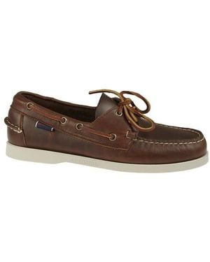 Sebago Docksides Portland Shoes - Brown