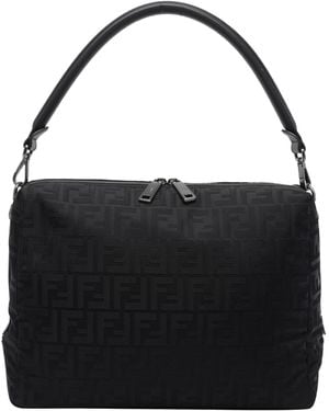 Fendi Lui Large Crossbody Bag - Black