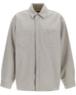 Balenciaga 'Workwear' Overshirt - Grey