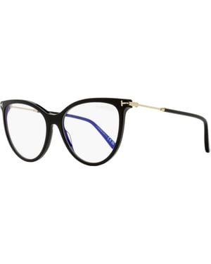 Tom Ford Magnetic Clip-On Eyeglasses Tf5994-B 001- 56Mm Ft5994 Plastic (Acetate)/Metal - Black