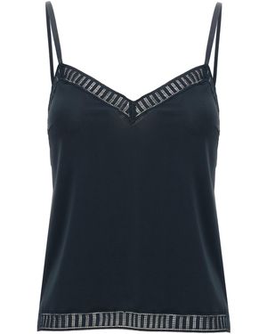 Eres Sandra Graphic Top - Blue