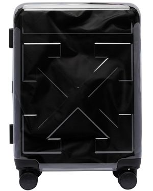 Off-White c/o Virgil Abloh Arrow Embossed Zip-Up Trolley - Black