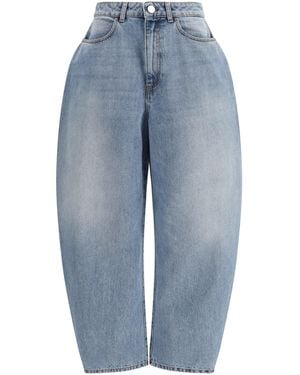 Rohe Straight-Leg Jeans Cotton - Blue