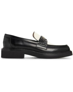 Dior Leather Loafers - Black