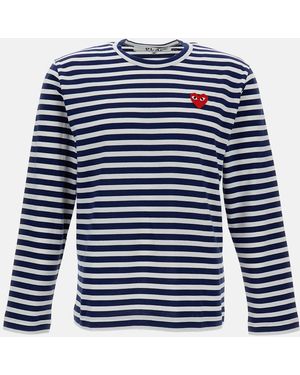 COMME DES GARÇONS PLAY T-Shirts And Polos - Blue