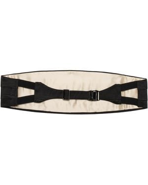 Tom Ford Cummerbund Silk Mulberry Accessory - Black