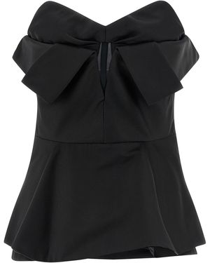 McQueen Bustier Top - Black