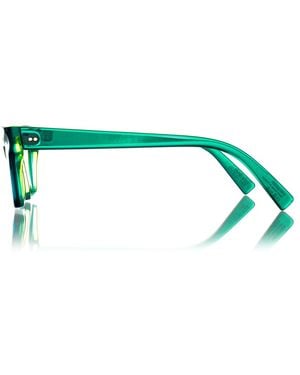 KIRK&KIRK William F4-S Jungle Acrylic/ Metal Occhiali Vista - Green