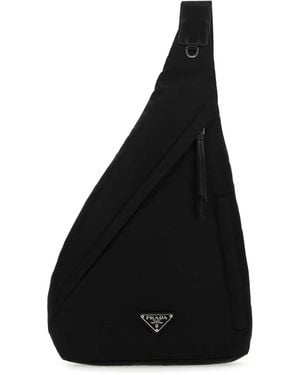 Prada Re-Nylon Backpack - Black
