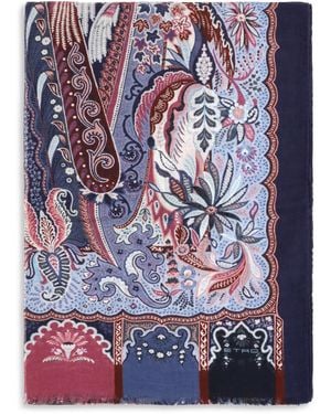 Etro Orfeo Modal Scarf - Purple