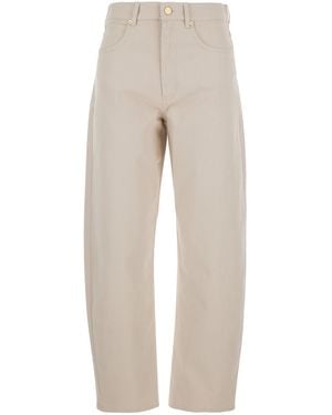 Max Mara Jeans Emily Denim Cotton - Natural