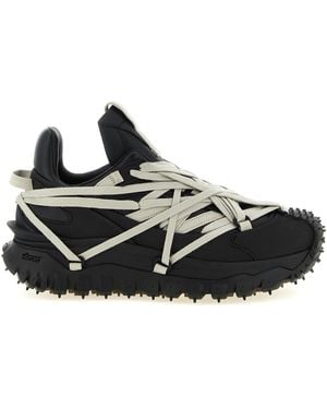 Rick Owens Cowhide Athletic Trainers - Black
