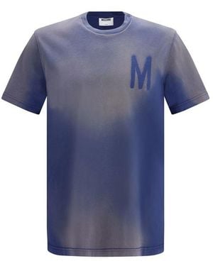 Moschino Organic Cotton Jersey T-Shirt - Blue
