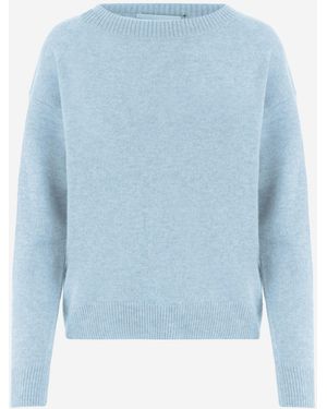 Allude Cashmere Sweater - Blue