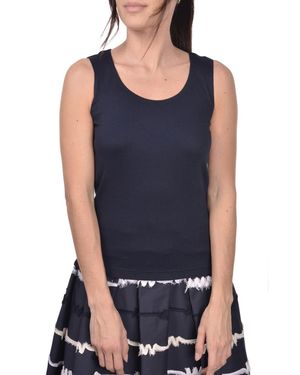 Gran Sasso Canotta Co Ea Top - Blue