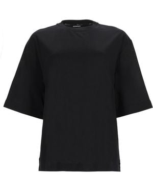 Jacquemus T-Shirt Ventadou Paper Polyester T-Shirts - Black
