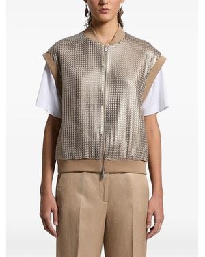 Peserico Waistcoat - Natural