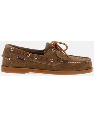 Sebago Flat Shoes Leather - Brown