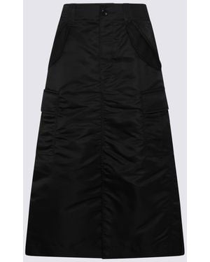 Sacai Skirts _Ny - Black