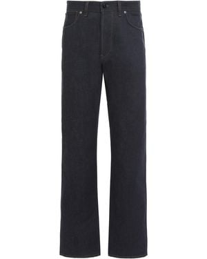 Stone Island Regular Jeans With Five Pockets Cotton & Straight-Leg - Blue
