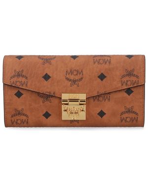 MCM Wallets Polyurethane - White