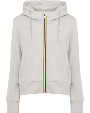 K-Way Sweaters Polyestere Viscose Elastan - White