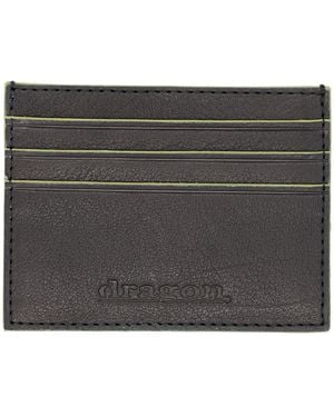 Dragon Diffusion Check Card Holder - Black