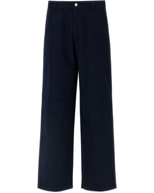 Gucci Incrocio Gg Trousers - Blue
