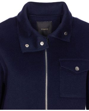 Pinko Double Cloth Jacket - Blue