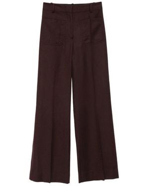 Victoria Beckham Trousers - Brown