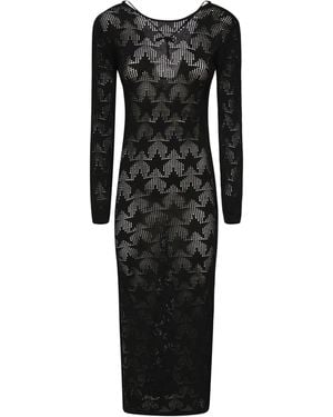 Inspired by Akep Dresses Viscose Polyamide - Black