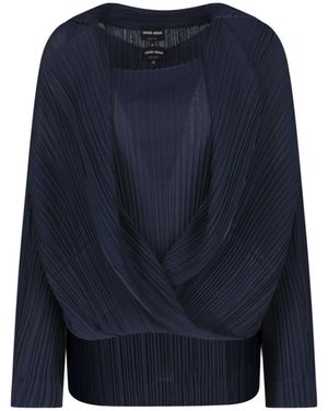 Giorgio Armani Jumpers Polyester - Blue