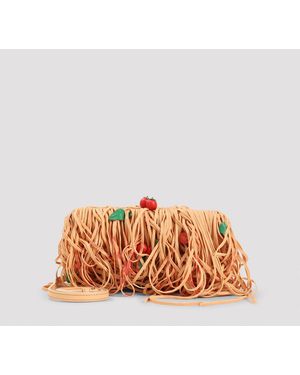 Moschino Spaghetti Shoulder Bag - Orange