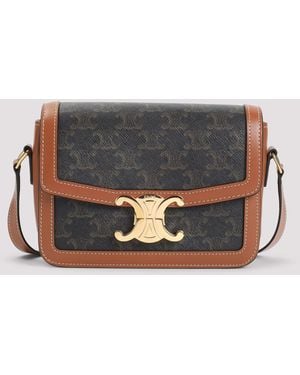 Celine Teen Triomphe Bag - Gray