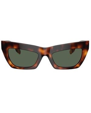 Burberry Frame And Lens Sunglasses - Brown